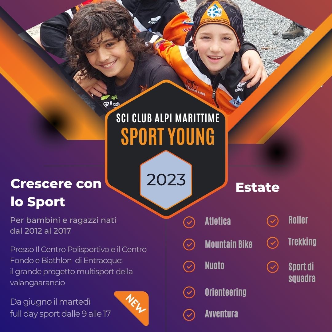  In partenza Sport Young 2023!